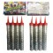 Свещ фонтан ENIGMA 10см 4-ка №1901 - сребърни