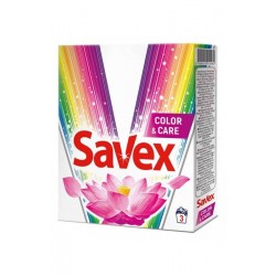 Прах за пране Savex 400г COLOR - WHITE за ръчно пране