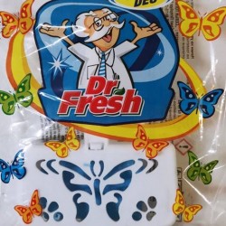 Кошничка за тоалетна чиния Dr. Fresh бяла