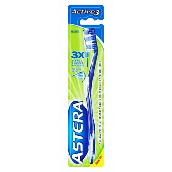 Четка за зъби ASTERA Active3 HARD на супер цена от Domakina.com