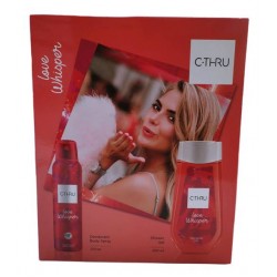 Комплект C-THRU Love Whisper дезодорант 150 мл с душ гел 250 мл в кутия