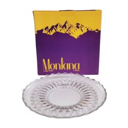 Плато релефно стъкло Montana Ф305мм Н40мм в кутия №ISF-835